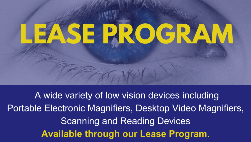 LEASE PROGRAM: Get cutting-edge low vision devices on your terms & check out BrailleSense 6 Notetaker with a Reconditioned Braille Display and how  Envision Glasses can benefit you.